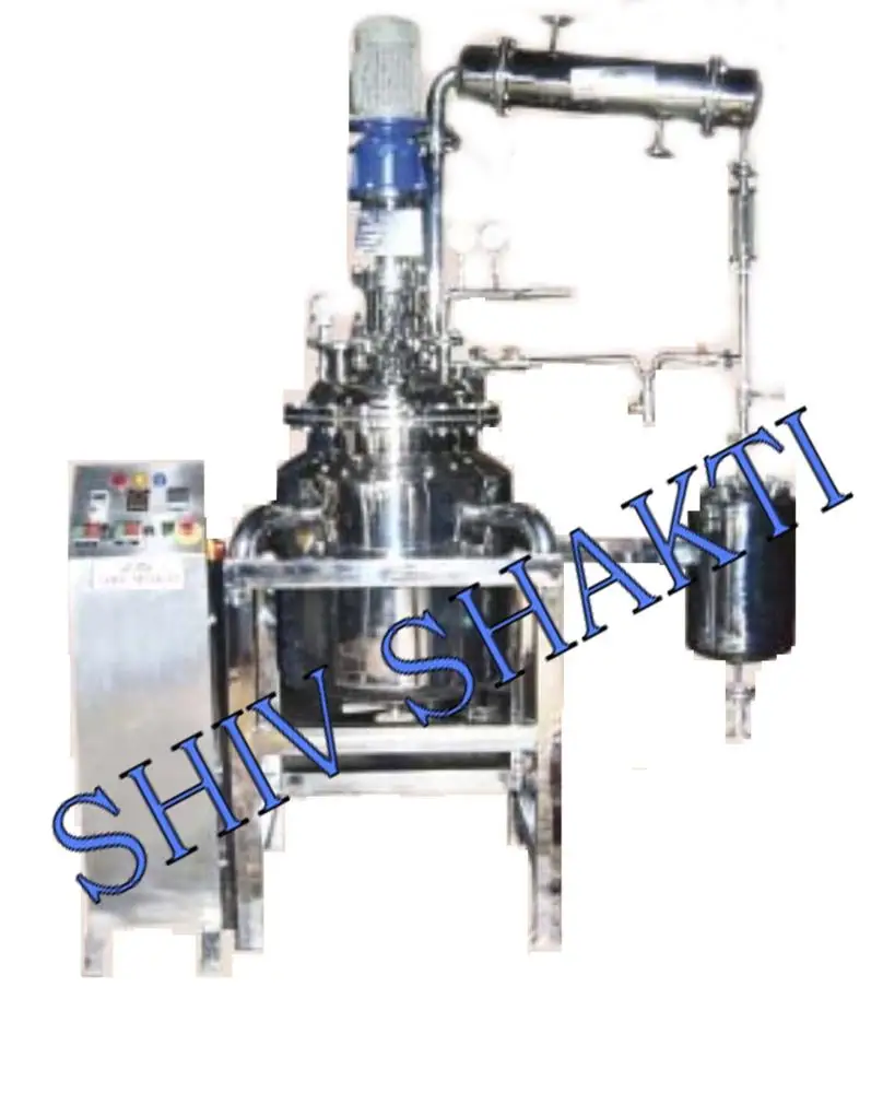 Реакционный реакционный резервуар для химической лаборатории с покрытием из стекла, 50 л, 100 л, 200 л