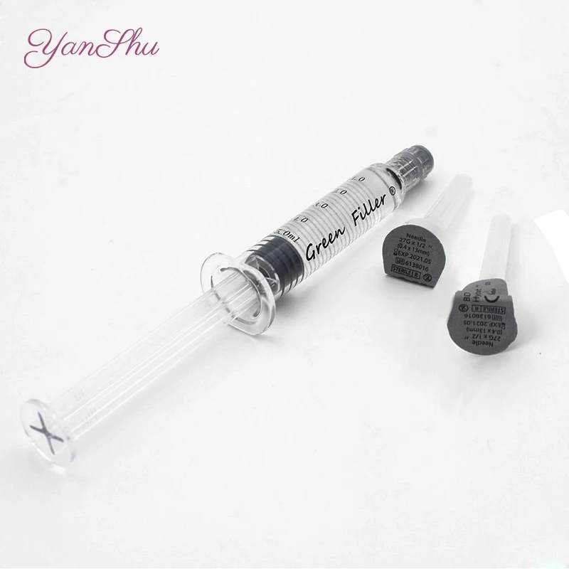 
M Korean best hyaluronic injection 2ml dermal filler radiesse for face fill the Deep wrinkles/ Intereyebrow wrinkles 