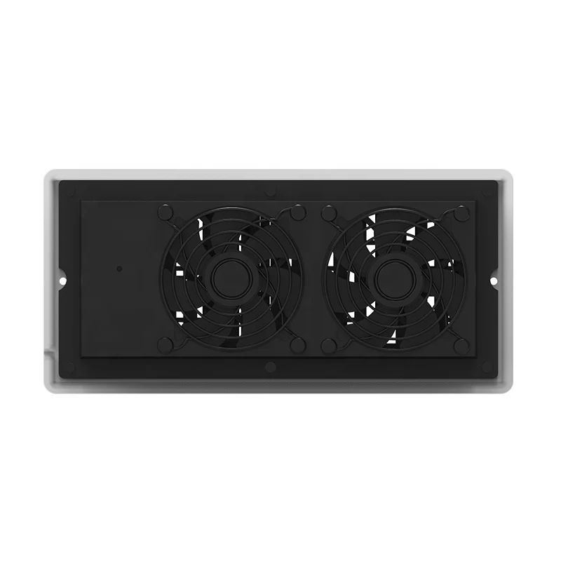 Good Quality Metal Register Cover with Fan,Booster Fan Register for HVAC Ventilation