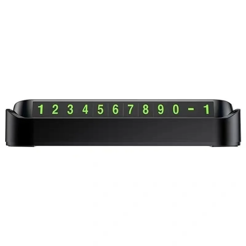 Car Temporary Parking Card Phone Number Card Plate Number Accessories Car Telephone Park Stop Automobile