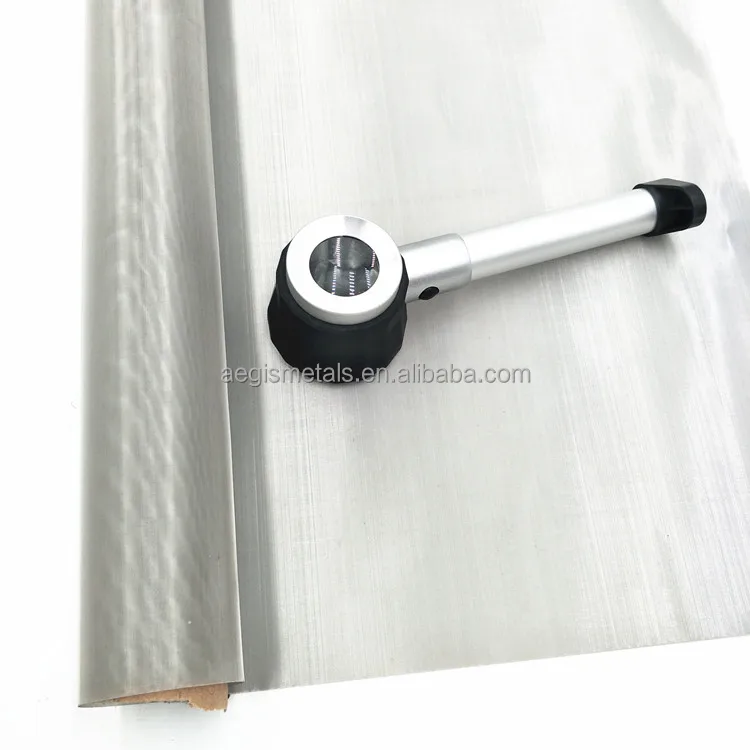 Pure Al wire mesh 100 150 mesh aluminum micron filter cloth