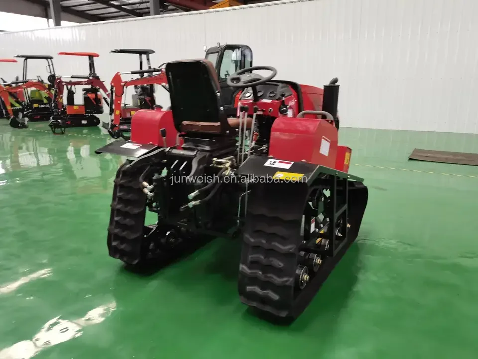 tracked tractor crawler farm use,mini agricultural crawler tractors 50hp type