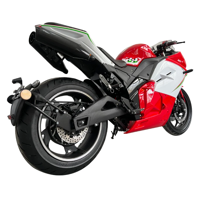 Powerful Electric Motorcycle Fast Speed 120km/h Hub Motor Off Road