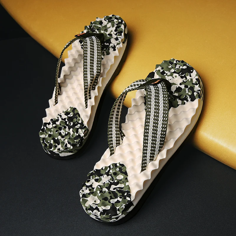 2024 Korean Summer Trend Sandals Indoor And Outdoor Slippers Home Leisure Anti-slip Beach Flip Flops