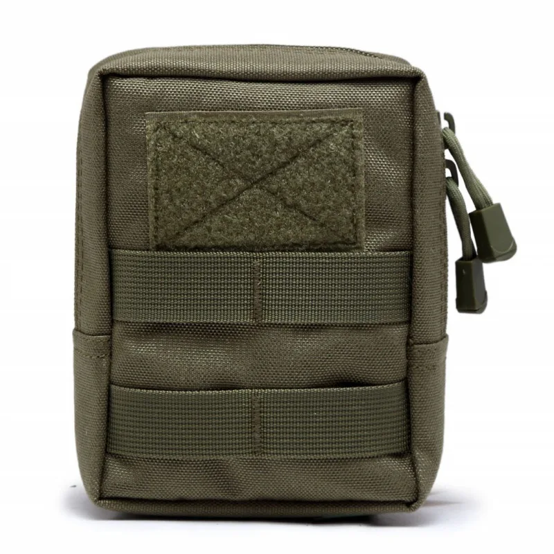 600D Nylon Multicam Tactical Molle Pouch Compact Water Resistant EDC Pouch for Backpack Vest Duty Belt