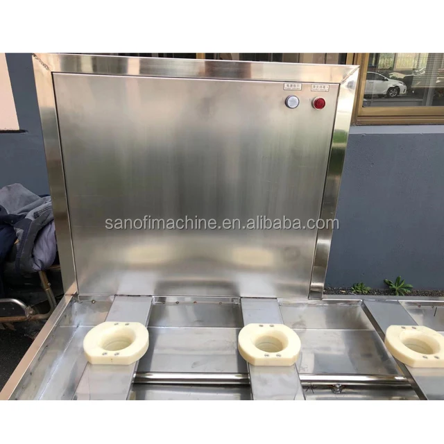 SANOFI Preflush and brush barrel machine