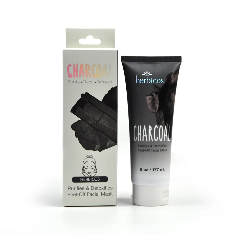 Collagen hyaluronic acid charcoal  peel-off mask mud  private label for face in Guangzhou