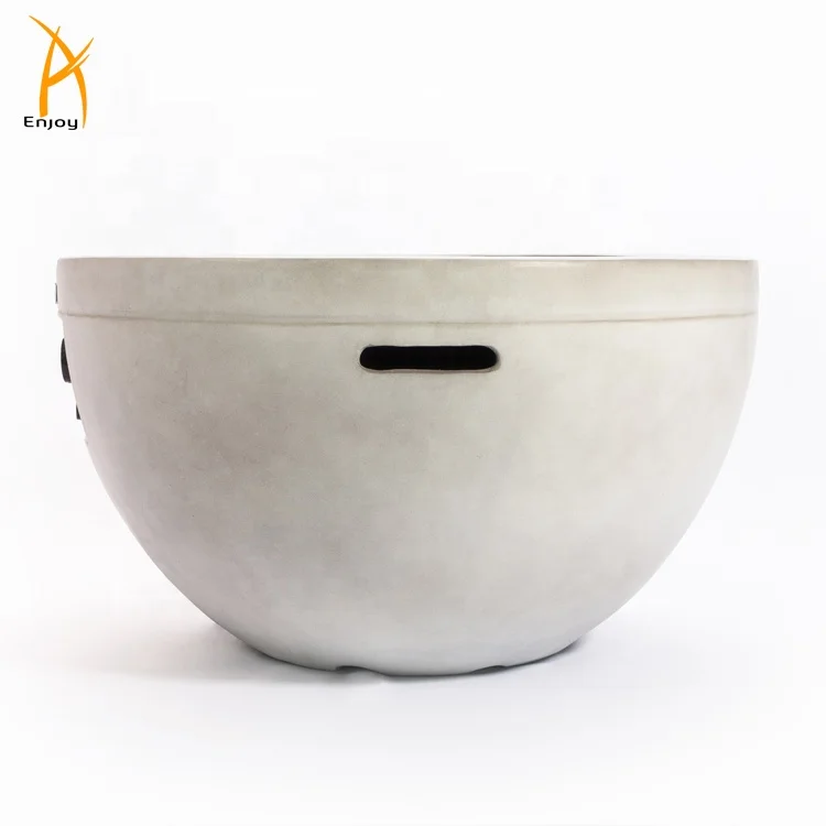 
Outdoor Fire Pit Bowl Gas Fire Bowl Decorative Concrete Propane Fire Bowl 
