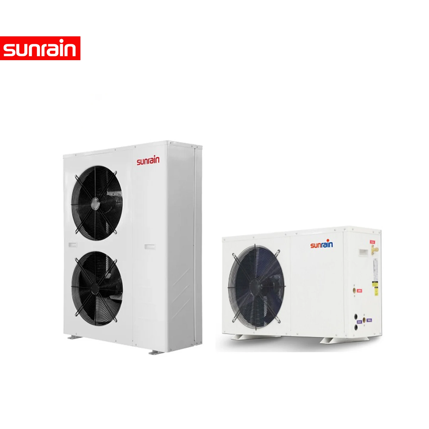 Sunrain Water Heater Split Type Air to Water Residential Sanitary Shower Heat Pump R410a 60C Hot Water MODBUS Communication