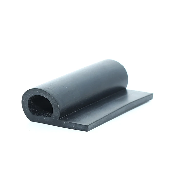 Customized industrial door bottom seal strip EPDM  PVC rubber seal side guidel seal