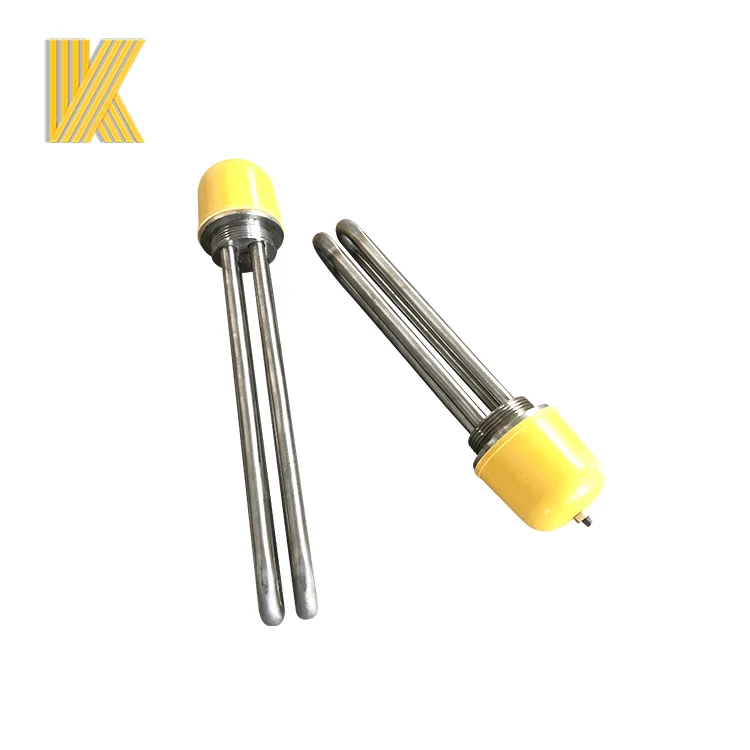 Customized Industrial heater rod tubular immersion water heater for liquid heating
