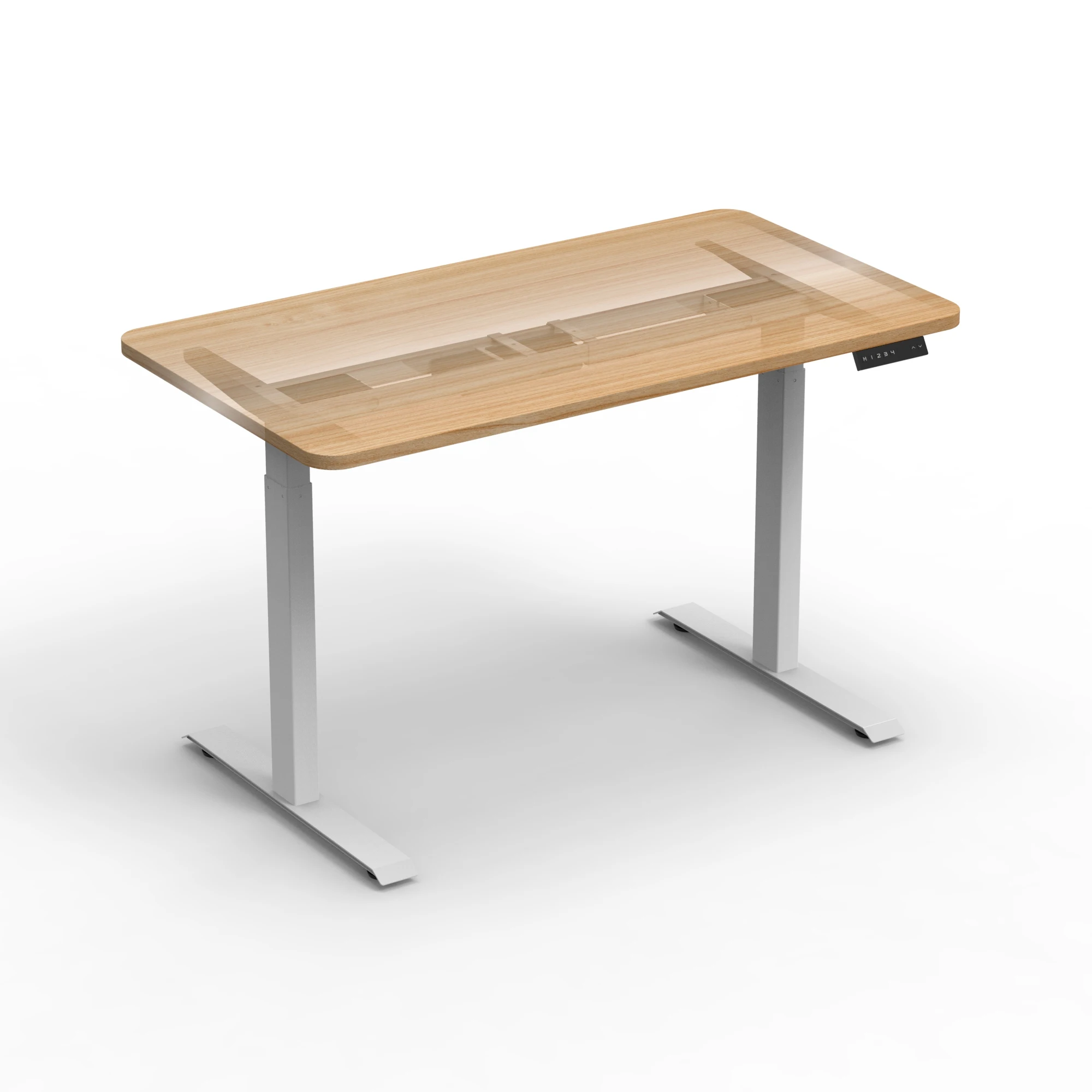 NATE Adjustable Dual Motor 2 Stage Electric Adjustable Standing Up Desk Adjustable With 700-1200mm Height