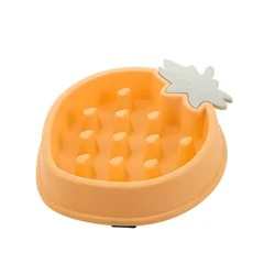 HOT SALE Anti Gulping Dogs Slow Bowl Feeder For Fast Eaters Fun Dog Bowl