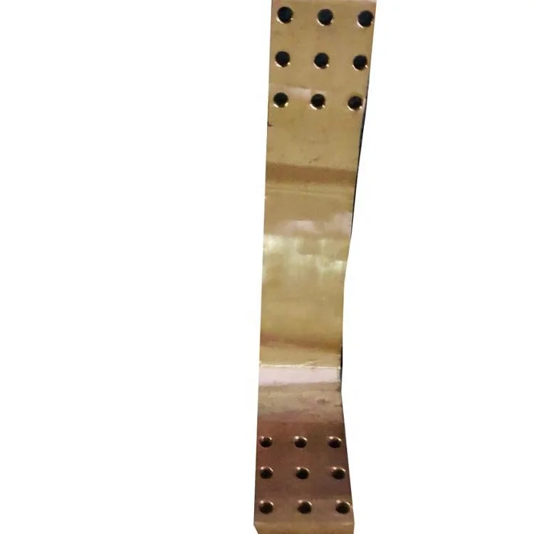 
T2 pure copper laminated shunts connector for melting furnace 