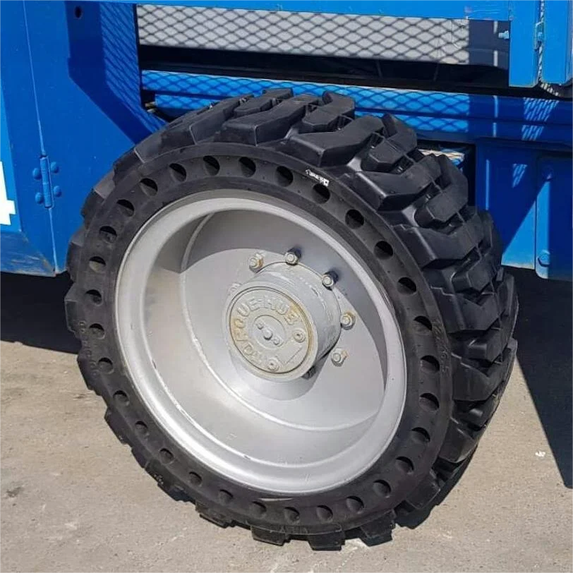 Manufacturer direct Genie 4390/5390 scissor lift skid steer foam filled tire LSW305-546NHS 12x16.5 1260038 wholesale