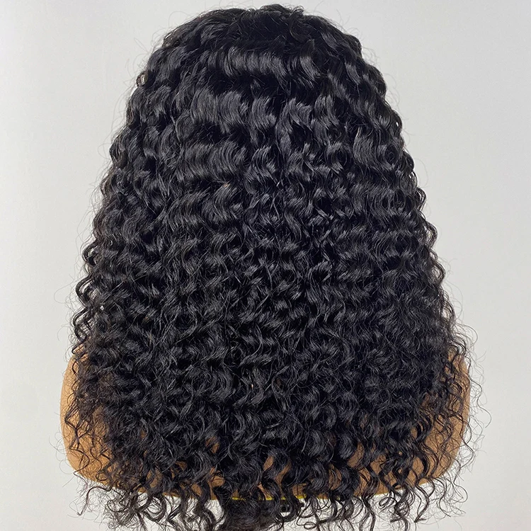 Xuchang 40 Inch Pineapple Wave Pre Pluck Human Hair Lace Front Wigs 13 X 4 Hd Lace Wig