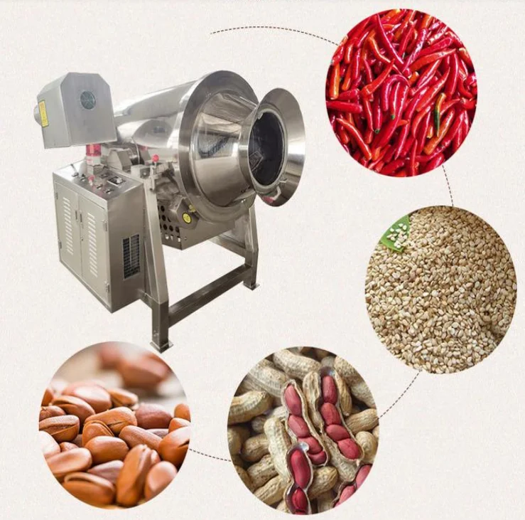 Automatic cashew roasting machine peanut for nuts peanut