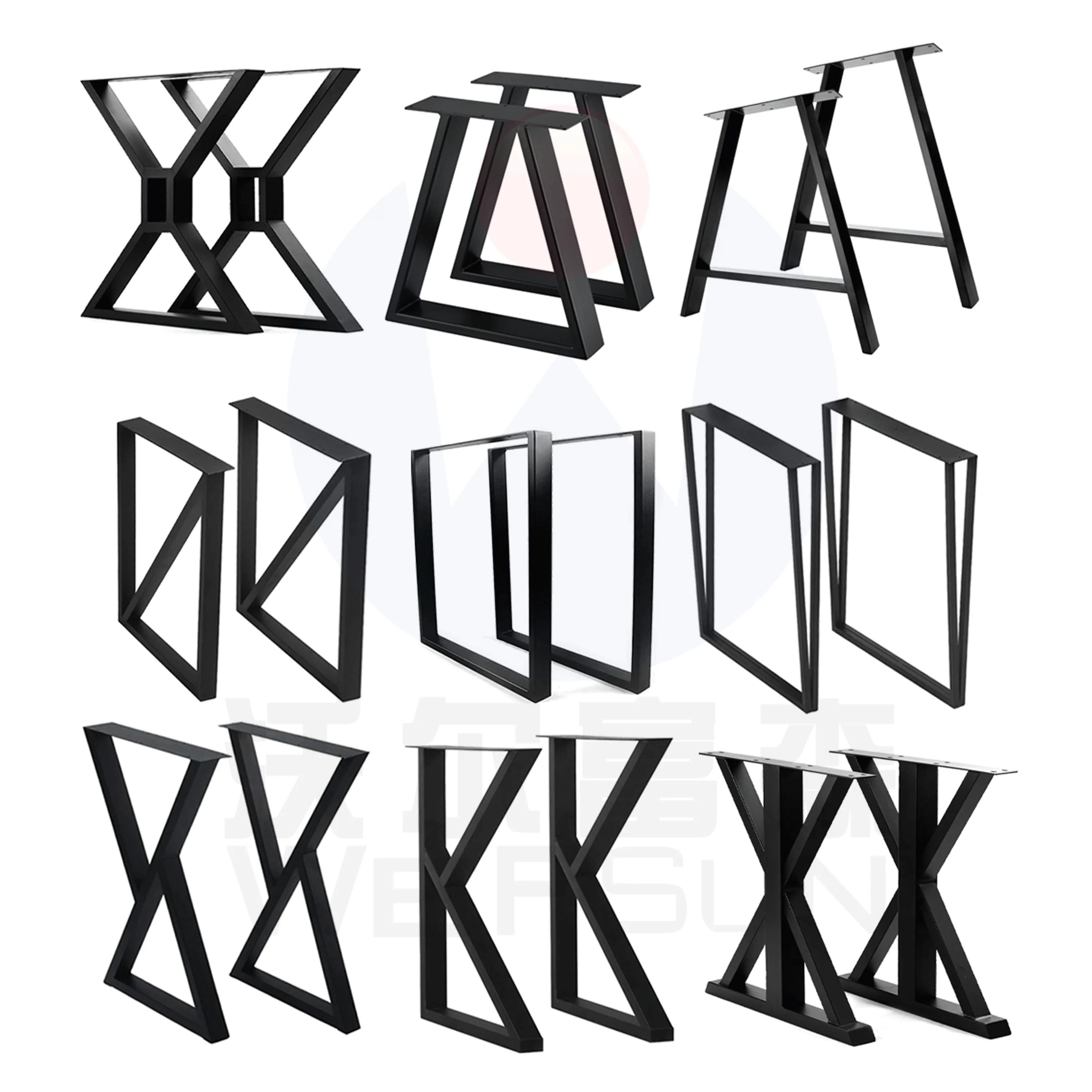 Современная фурнитура, металлическая чугунная рамка из нержавеющей стали, ножка журнального столика для журнального столика