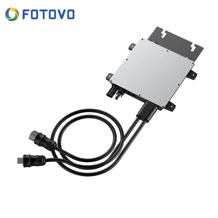 FOTOVO Portable 12v 110v 48v 300w on grid 3 phase pure sine wave Grid-tie dc to ac mttp Micro ups Solar Inverter MicroInverter