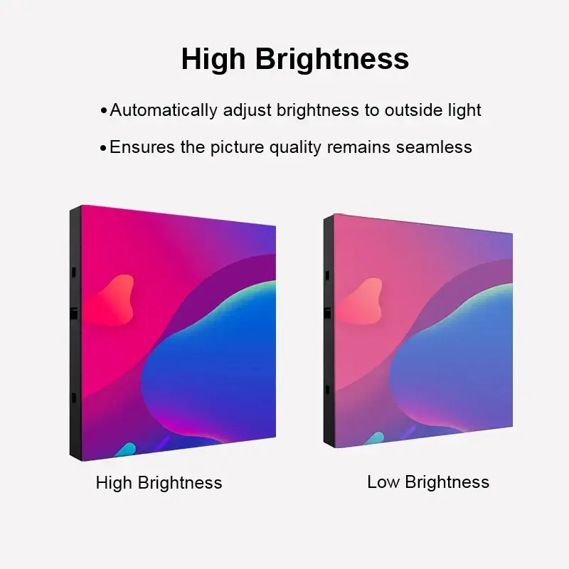 Big Advertising Display P5 Outdoor Fixed LED Video Wall front service LED Module