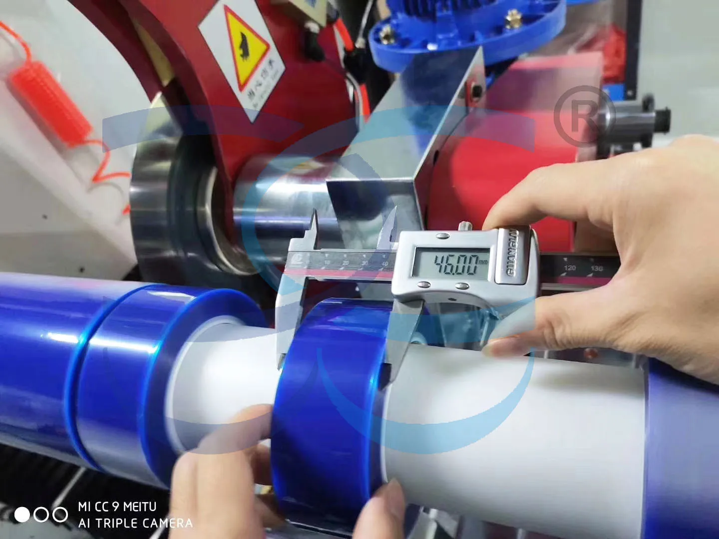 Tape Cutting Machine for BOPP Tape Jumbo Roll Machine