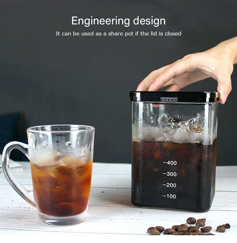 
2020 Hot sale portable glass cold drip brew iced coffee maker 