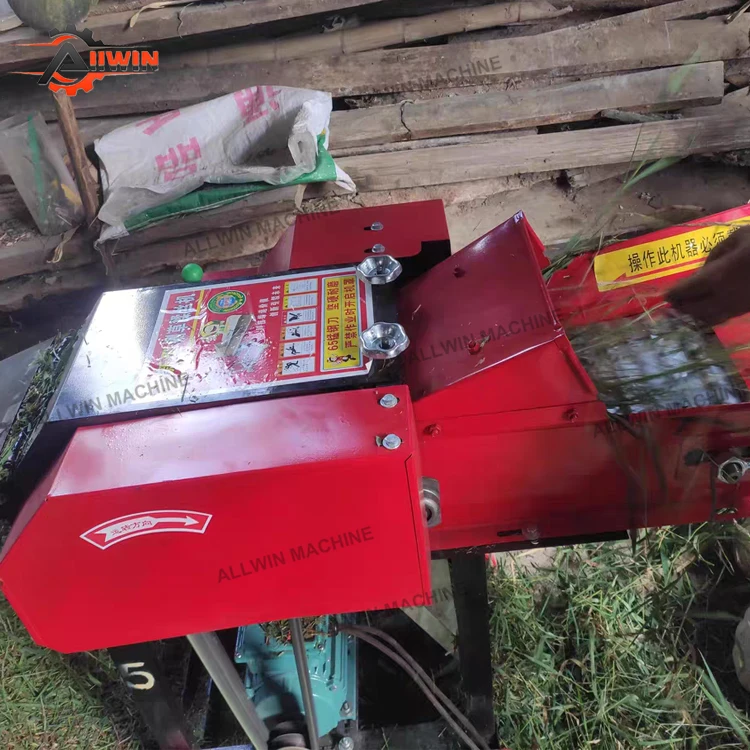 Grass Cutter Livestock Horizontal Animal Feed Corn Straw Chopper Shredder Mower