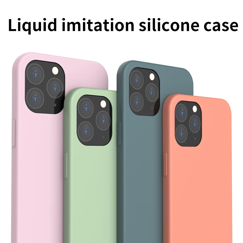  2021 образец чехол для мобильного телефона iPhone 12 Pro Max 6 7 дюйма мягкий сотового смартфона из ТПУ Apple