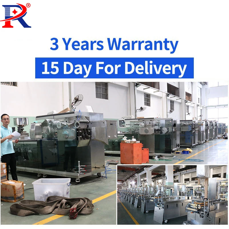 China Supplier Flat Plate DPP 160 Automatic Tablet Pill Blister Packing Packaging Machine