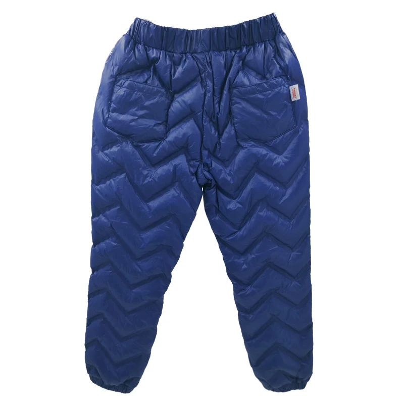
New arrival product leisure kids polyamide pants solid boys down pants 
