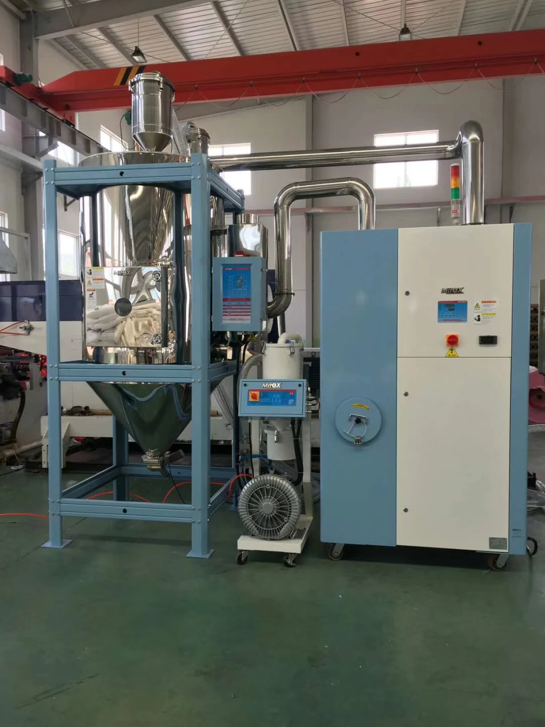 Отдельный пластиковый зернопогрузчик, вакуумный бункерный погрузчик