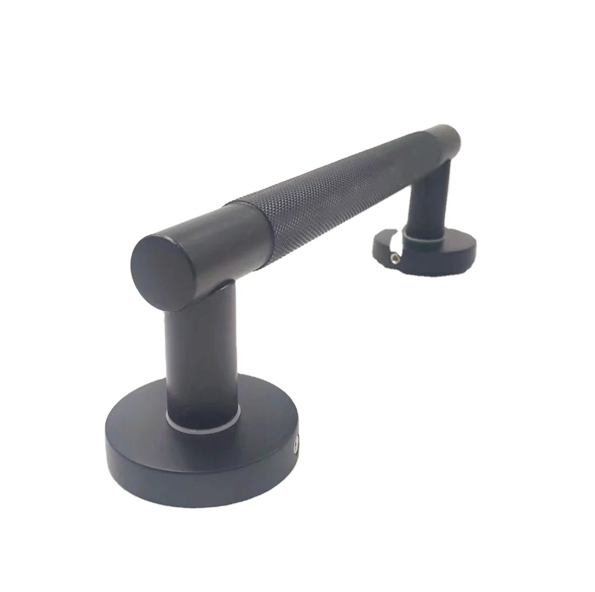 New design OEM high luxury aluminum knurled privacy front villa door pull bar handle