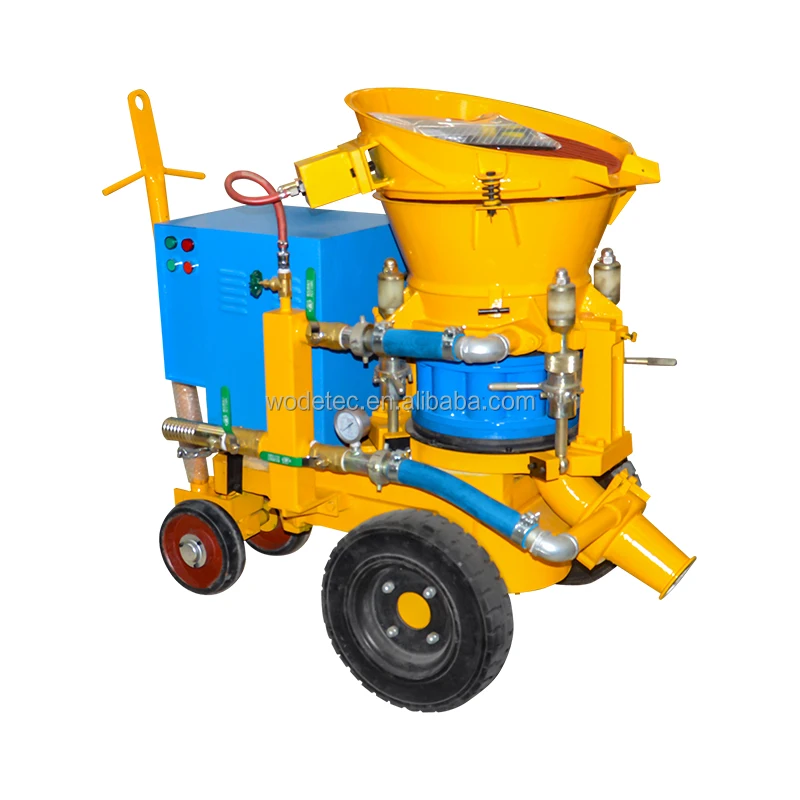 Rotor Speed 14r/min Dry Mix Concrete Tunnel Electric Shotcrete Machine With Factory Price