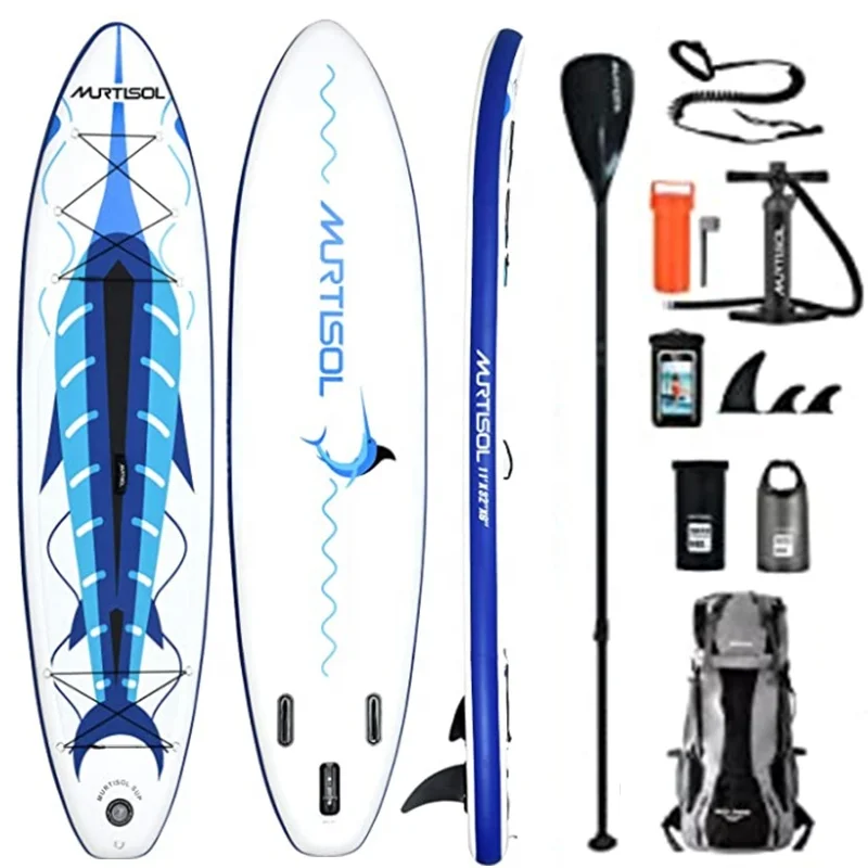 Inflatable Paddle Board  Cheap Surfboards Custom Drop Stitch Fins Surf Fish  Windsurfing Isup