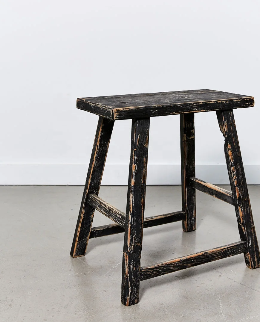 Chinese style antique classic high back kitchen restaurant solid wood hand painted dining chair