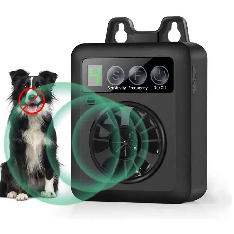 Hot Selling Dog Equipment Rechargeable and IP4 50ft Control Ultrasonic Dog Barking Deterrent
