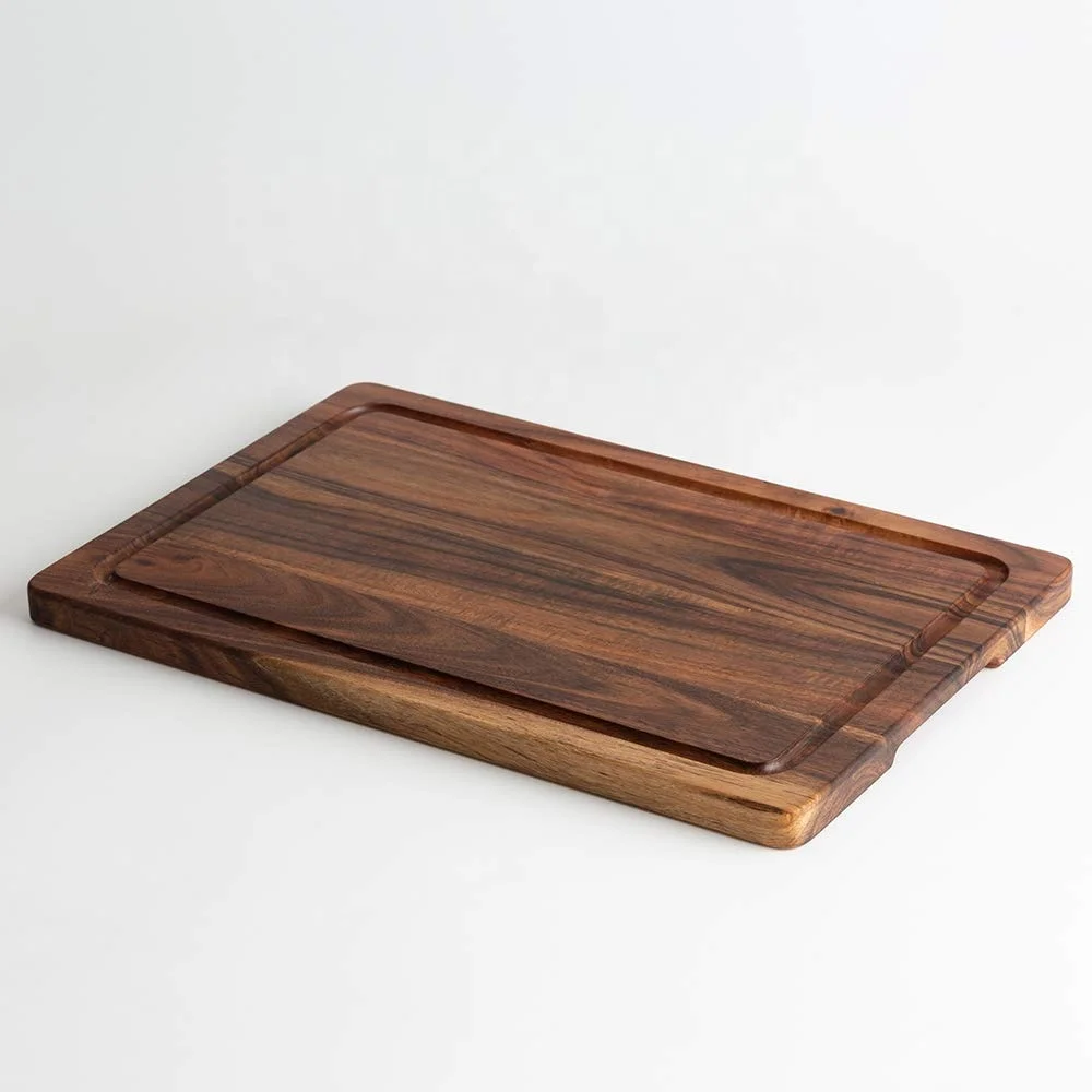 Customized wholesale of high quality environmentally friendly kitchen wooden cutting board meat wood cutting board