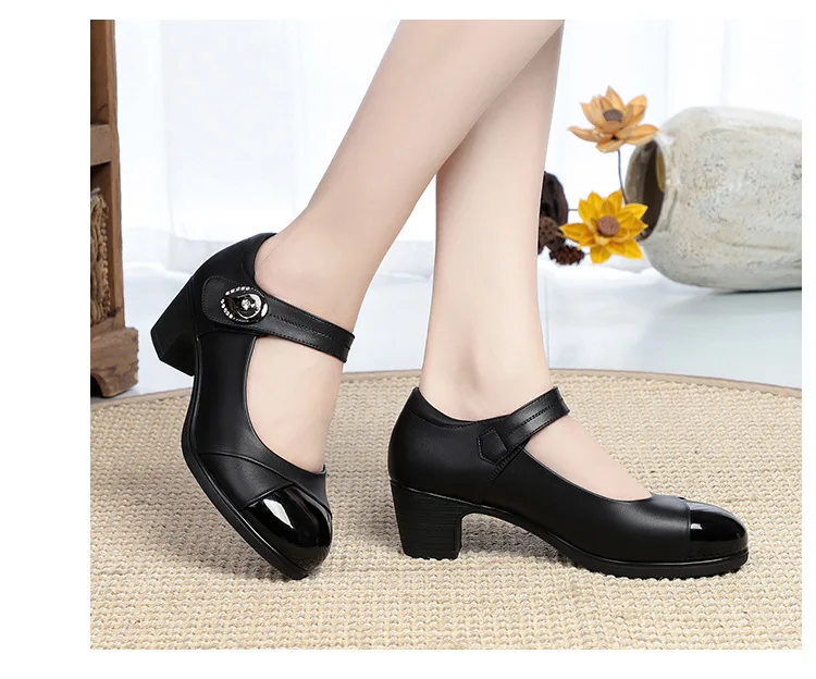 plus size low heels for tall ladies women shoes 2023 new design low heel pumps for ladies