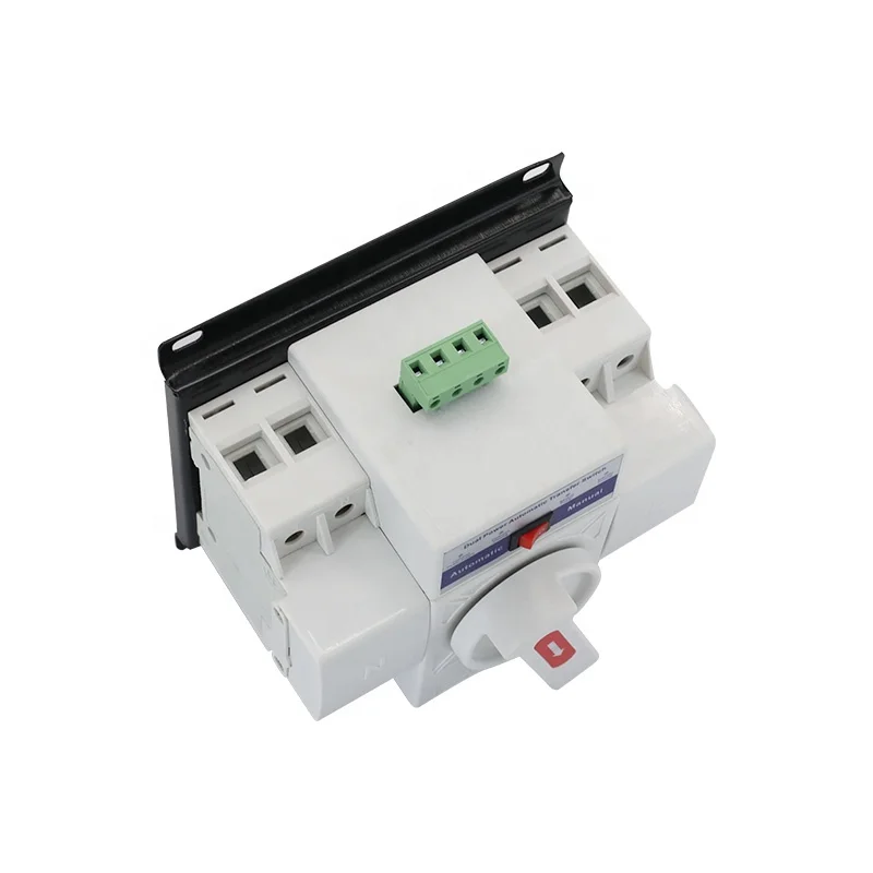 ZOII 2P/4P MCB Type Controller Dual Power Automatic Transfer Switch  220V /380V 63A -32A ATS Switches