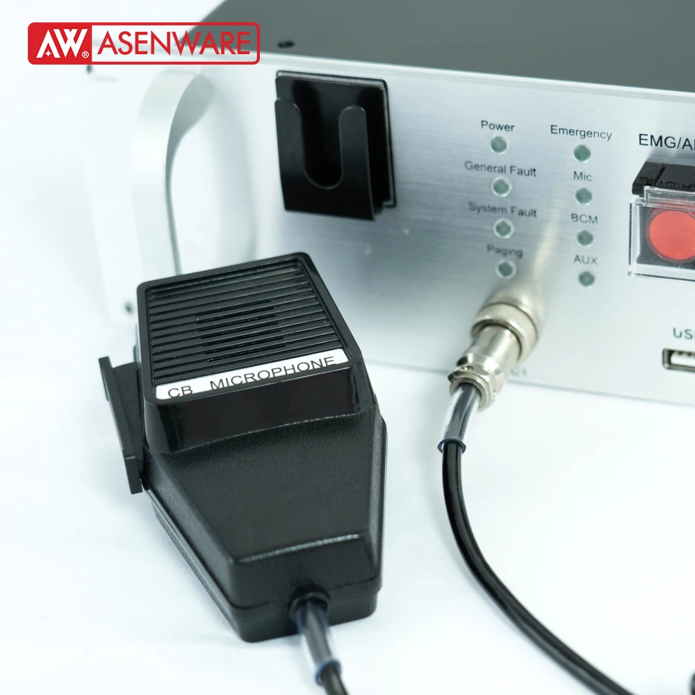 Multi Functional Voice Alarm System  controller for industry and Office