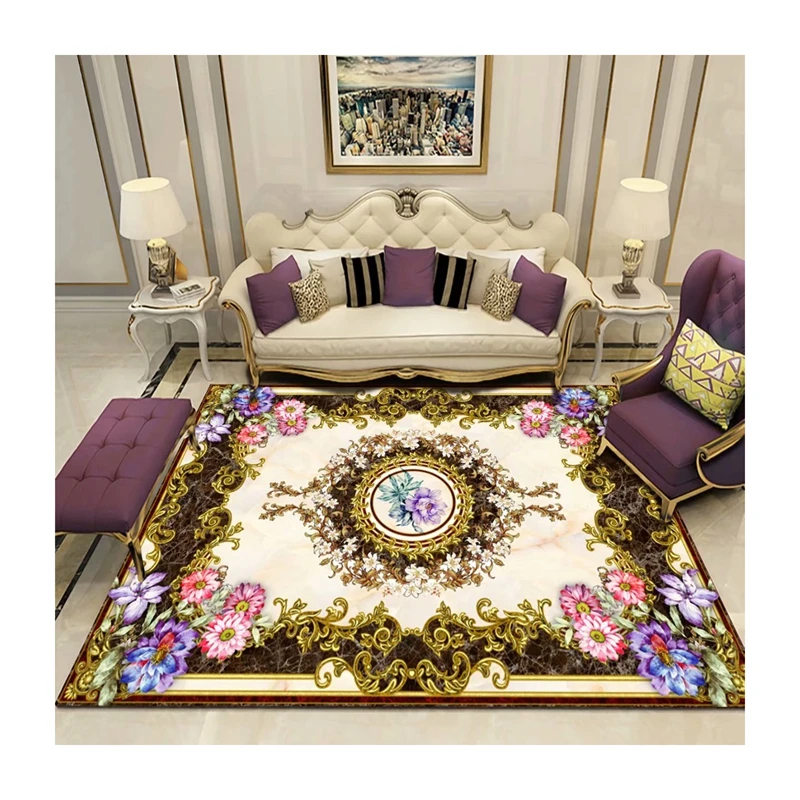 Unique Loom Versailles Collection Traditional Classic Floral Motif Area Rug cheap price customized living room carpet