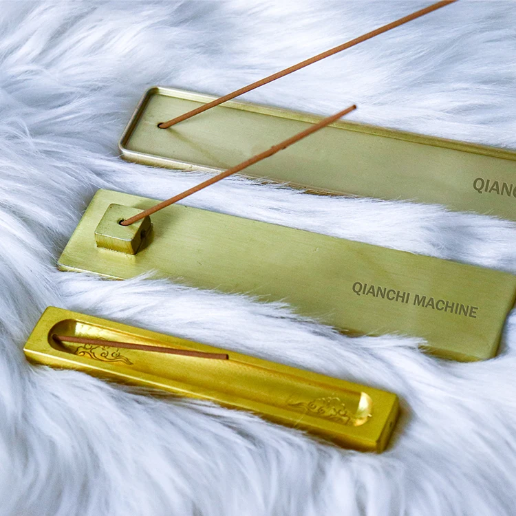 Custom Colorful brass Incense Burner Incense Stick Holder with Incense Stick