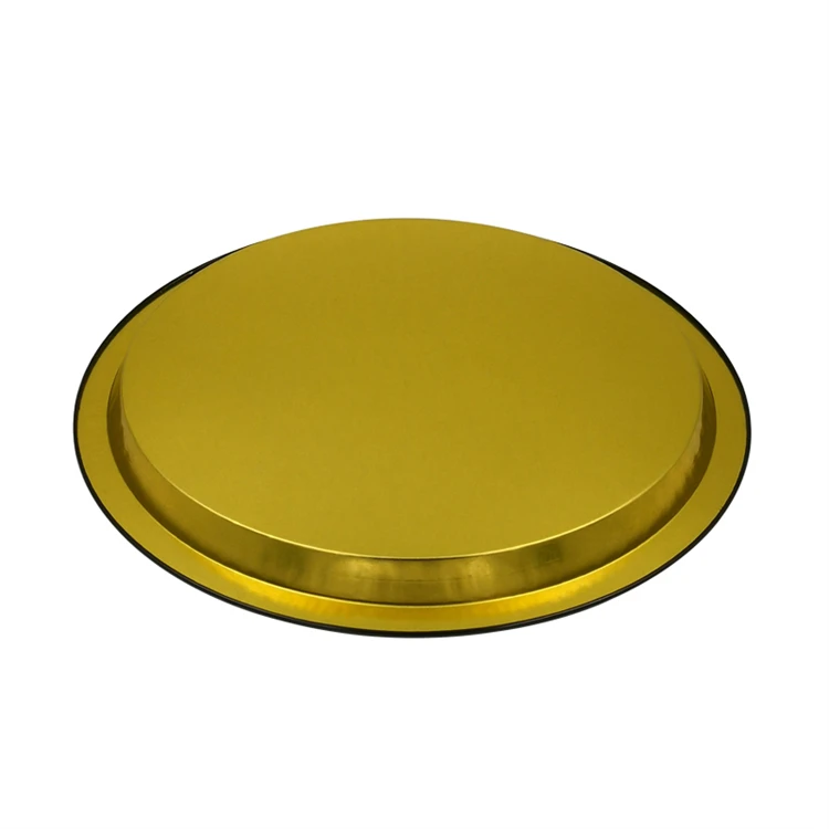 cheap price empty metal tin can body spray, tinplate box packaging gift cigar round tin tray for cookie