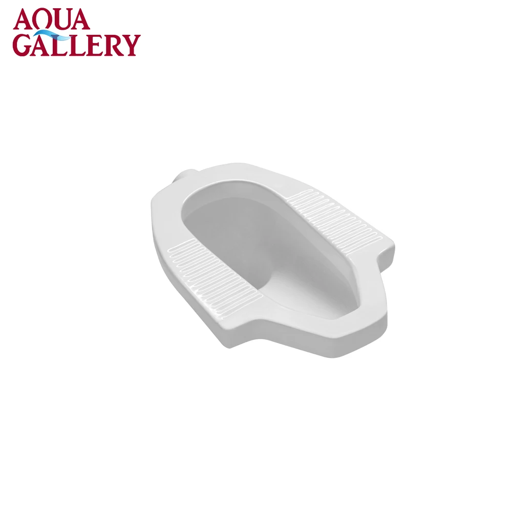 Medium Deep White Cheap Price Ceramic WC Pan Water Closet Porcelain Squatting Squat Toilet