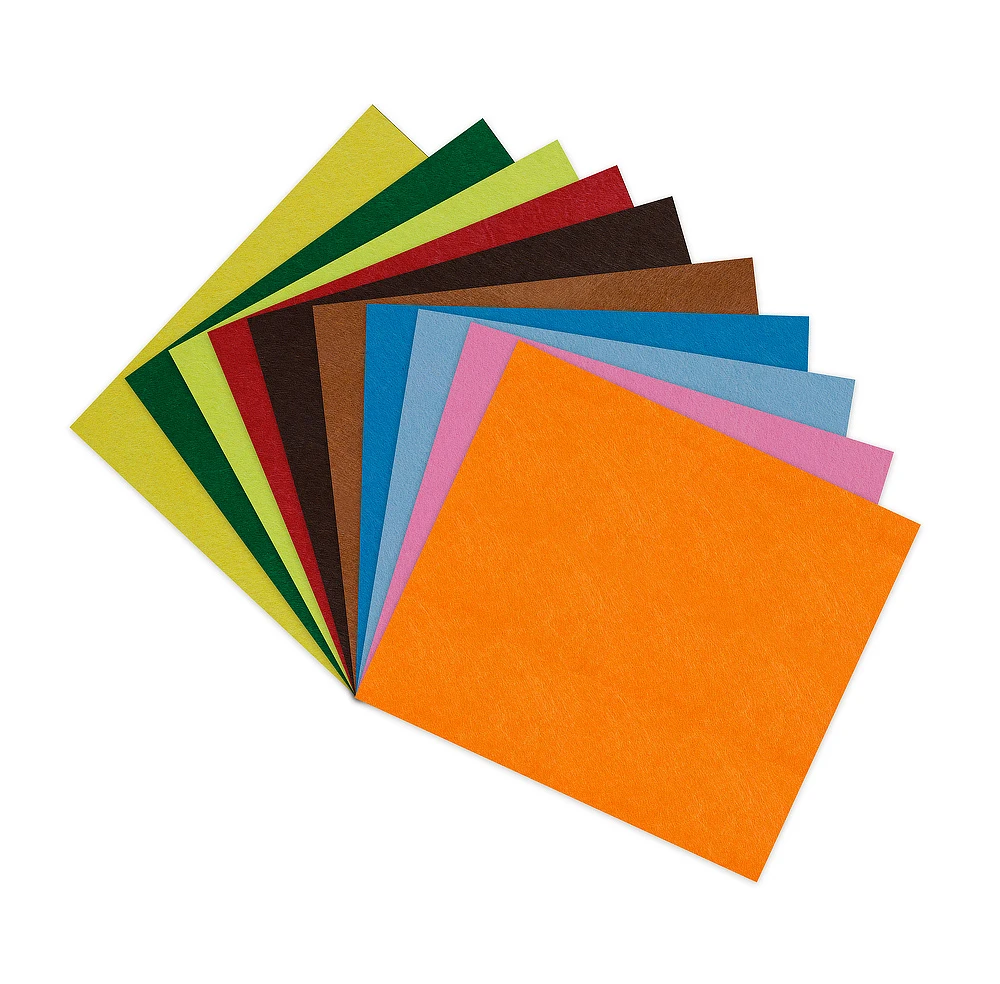 Eco-friendly polyester felt fabric for different thickness 1mm 2mm 3mm 4mm 5mm felt sheet