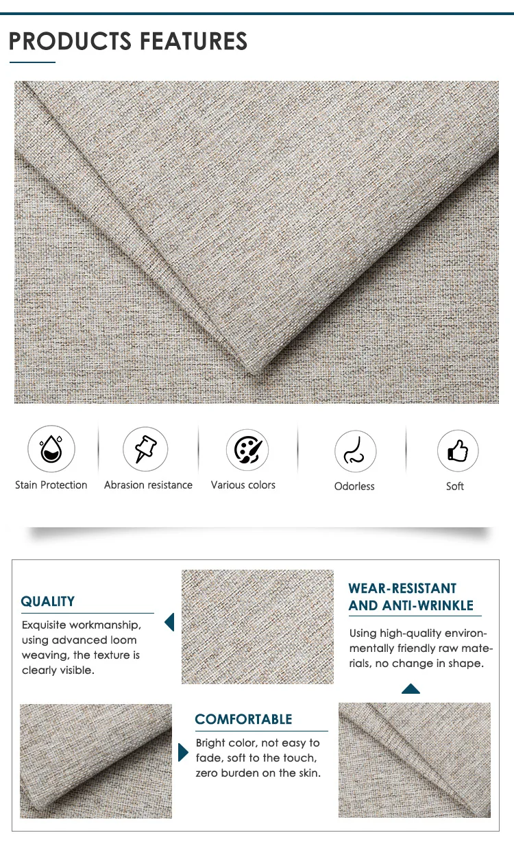 2024 New Product Cheap Price super soft sofa fabric Polyester Fabric For Upholstery