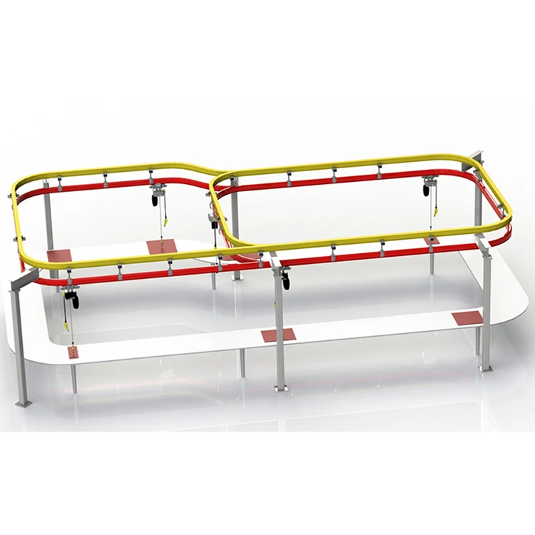 Ergonomic crane Rail track for sale