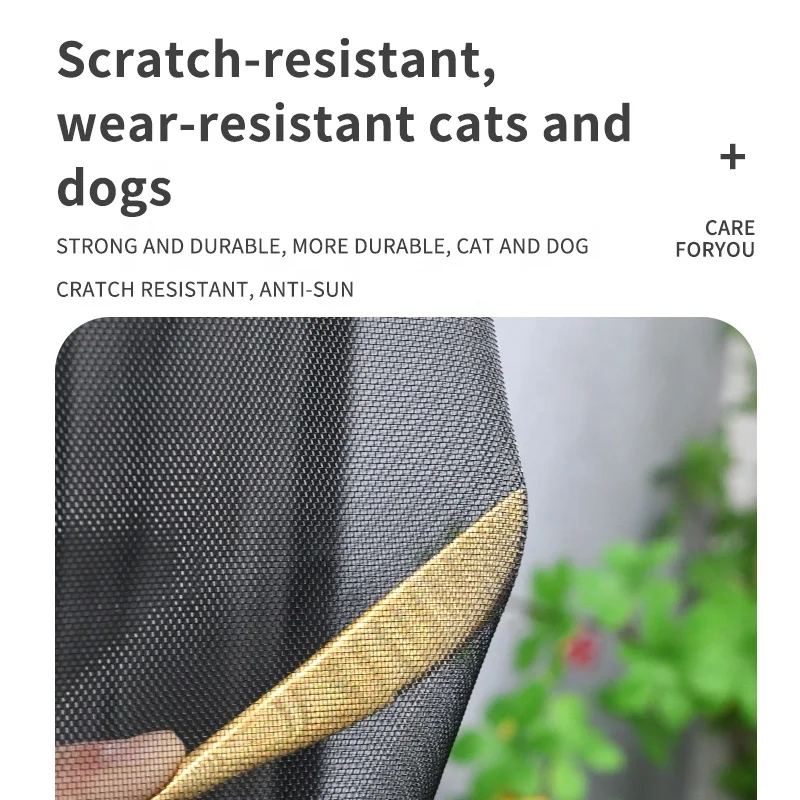 High Quality Transparent Zipper Door Curtain For Pets To Prevent The Door Partition Curtain