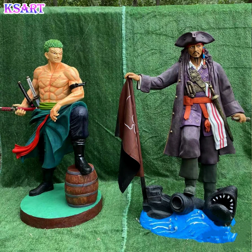 Animation characters Fiberglass Sculpture Exhibition Hotel bar life-size custom artwork