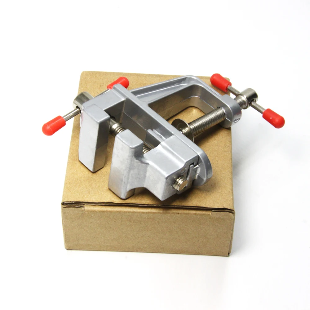 Mini Table Vise with Clamp for Jewellers Hobbyists DIY Crafts Model Building for Mini Drill Rotary Tool